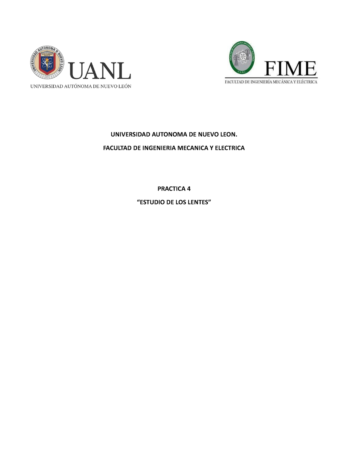 Practica 4 Cddd Universidad Autonoma De Nuevo Leon Facultad De Ingenieria Mecanica Y 9797