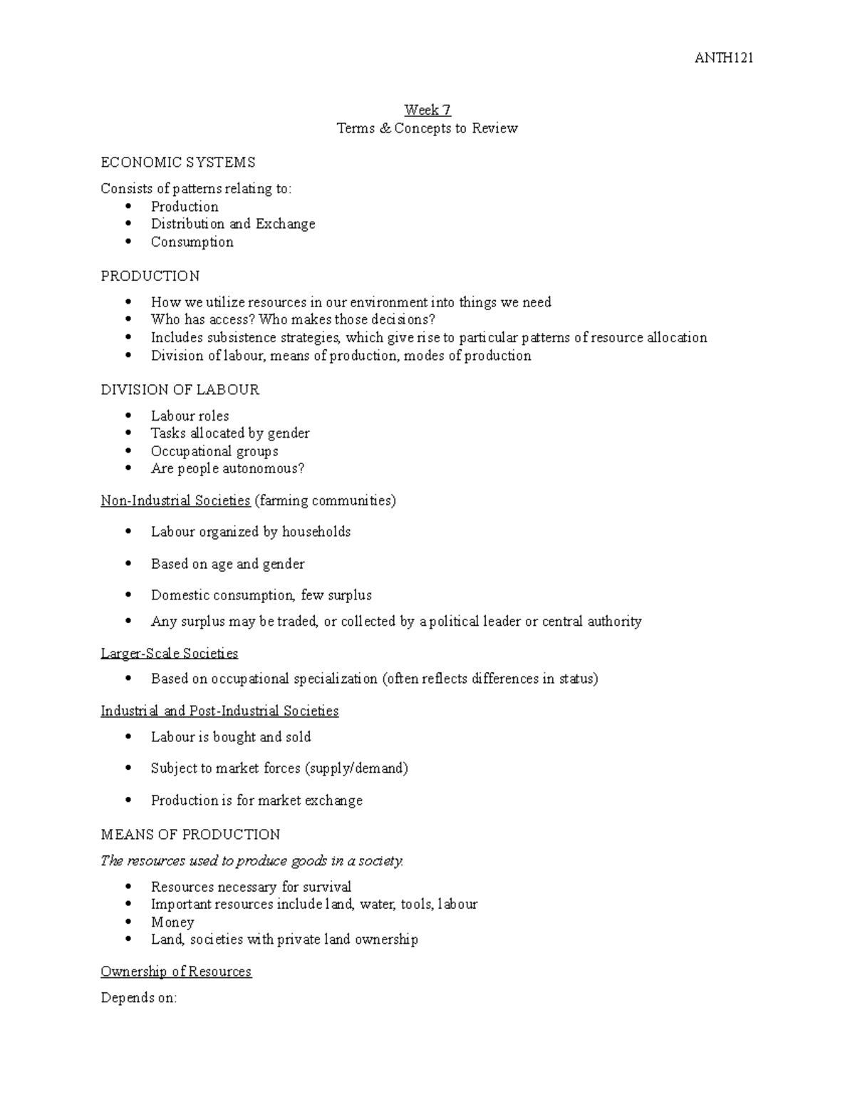 Week 7 Kinship and Families Maureen Bracewell ANTH Week 7 Terms & Concepts to Review Studocu