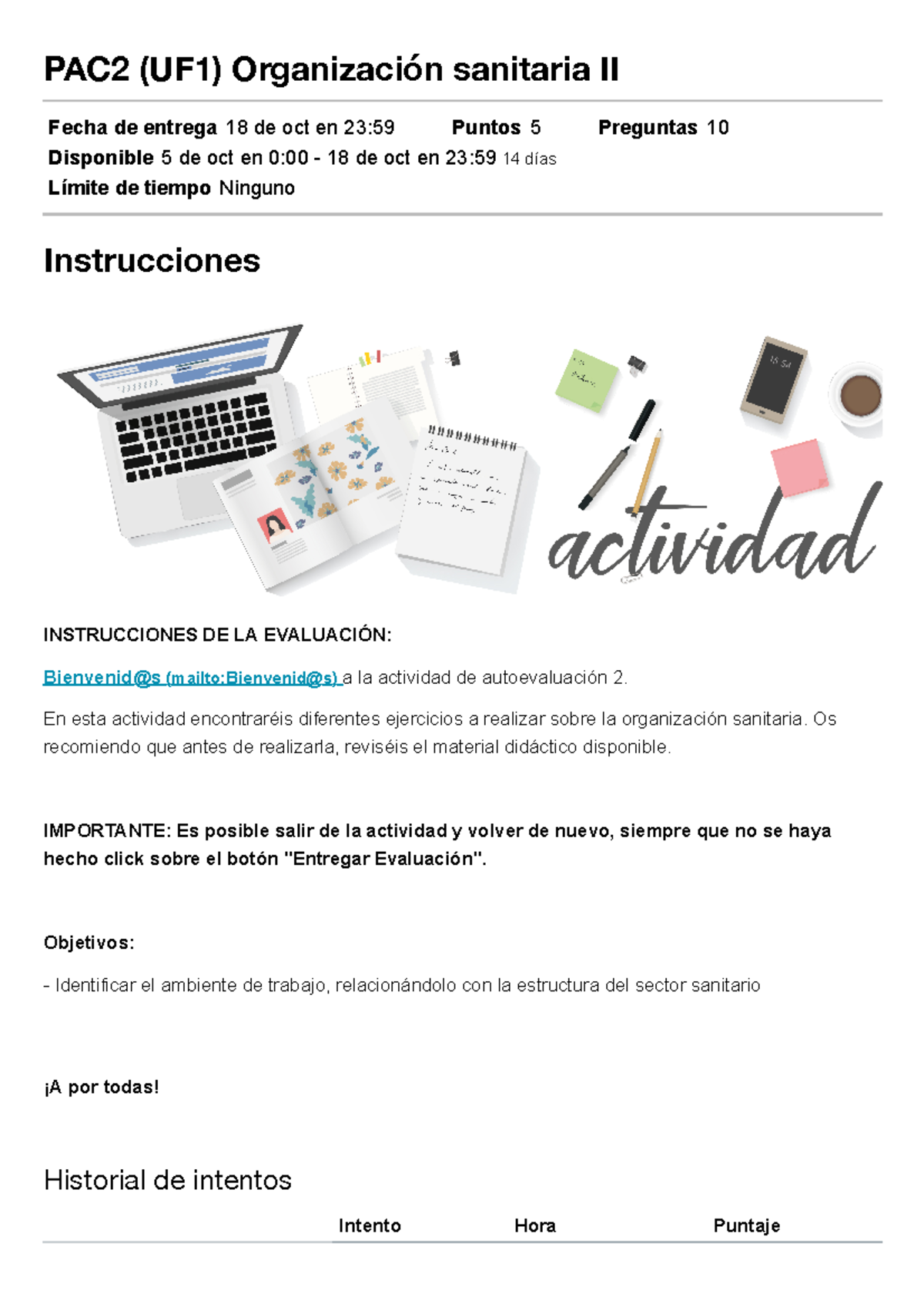 PAC2 (UF1) Organización sanitaria II M01 – Atención al paciente - PAC2 ...