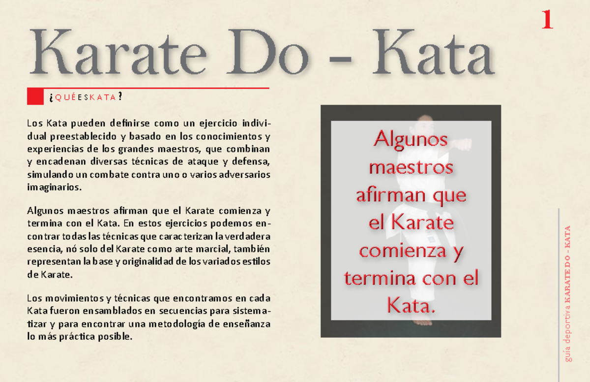 Kata - N-a - ¿ q u é e s k a t a? Los Kata pueden definirse como un ...
