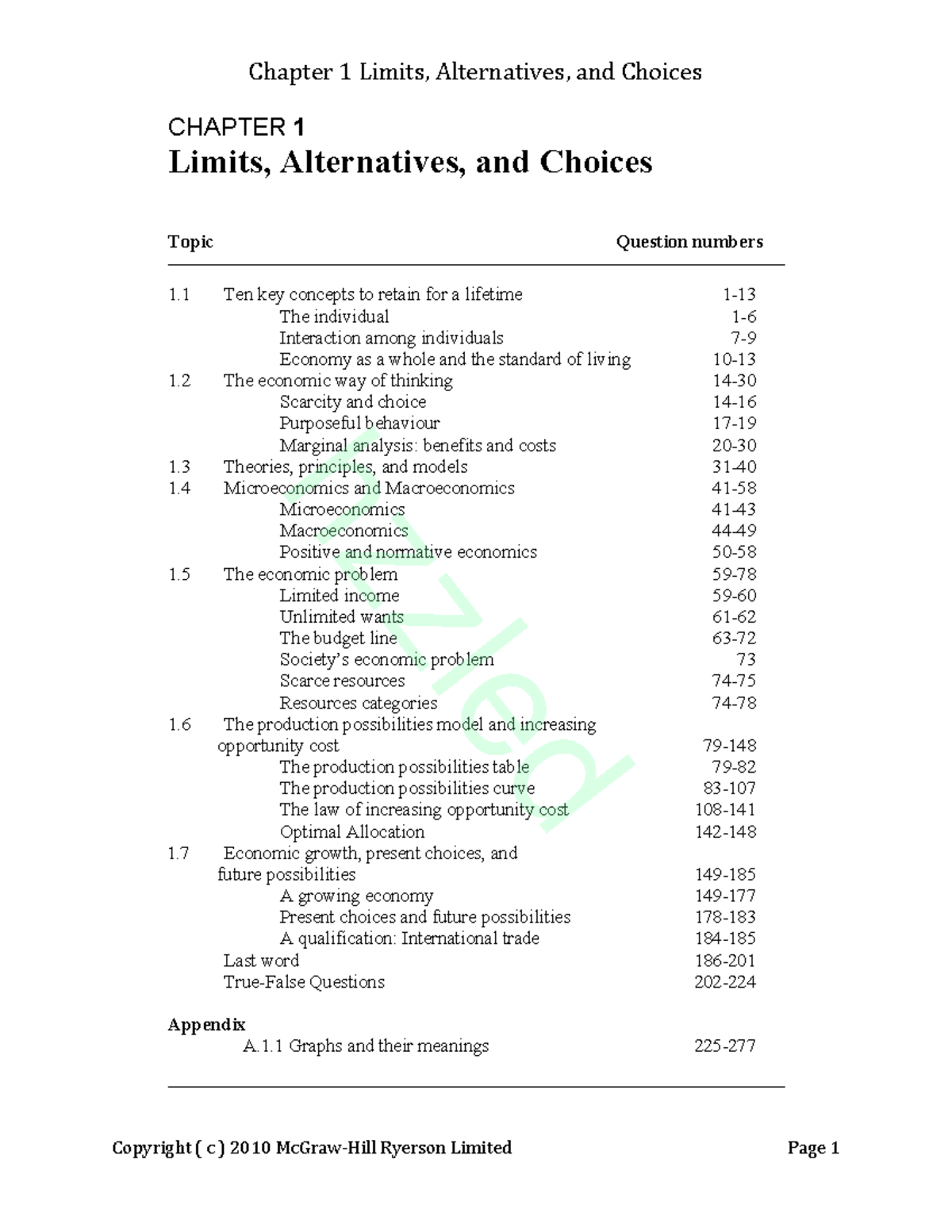 Mc Connell,Brue,Flynn,Barbiero 12e Ch1 - Limits, Alternatives, and ...