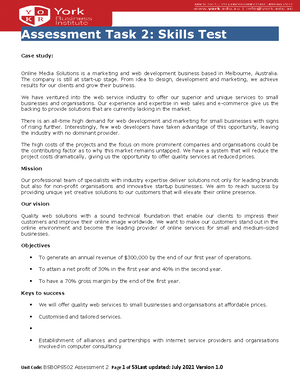 DBOH Final Reflection - I read the document 