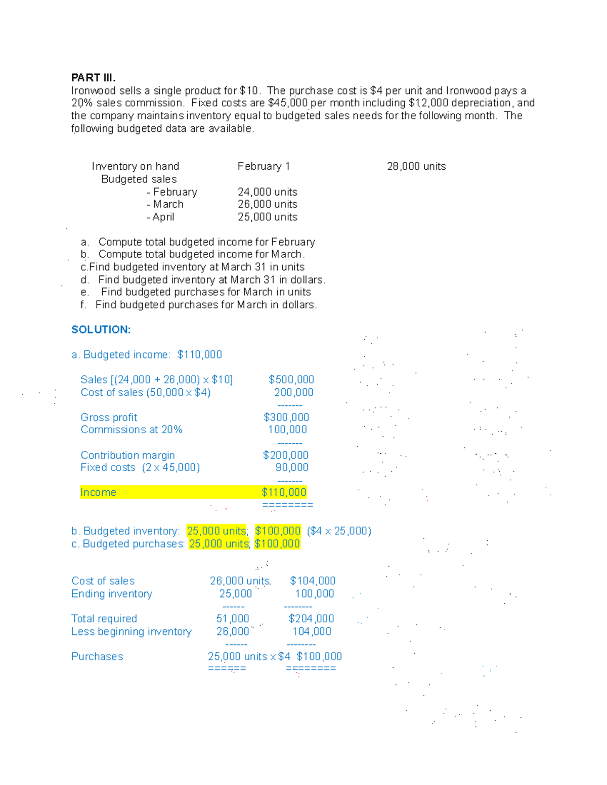 PART II strategic cost management - Accounting - UM - Studocu