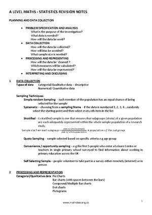 AS PURE Maths Revision Notes- revision materials - AS PURE MATHS ...