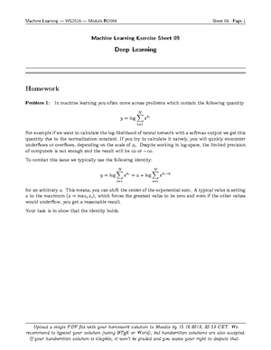 Exercise 05 linear classification solution - Machine Learning Exercise ...