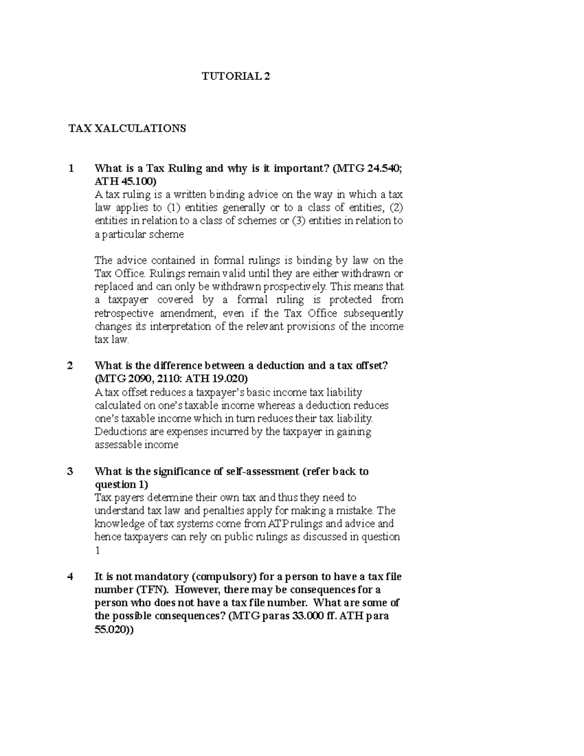 tutorial-2-tutorial-2-tax-xalculations-1-what-is-a-tax-ruling-and-why