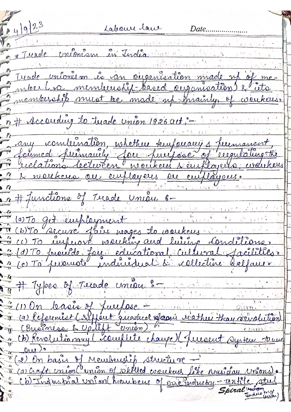 Doc Scanner 7 Nov 2023 13-18 - Labour Law - Studocu