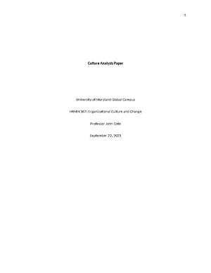 [Solved] What is performance orientation - Organizational Culture (HRMN ...
