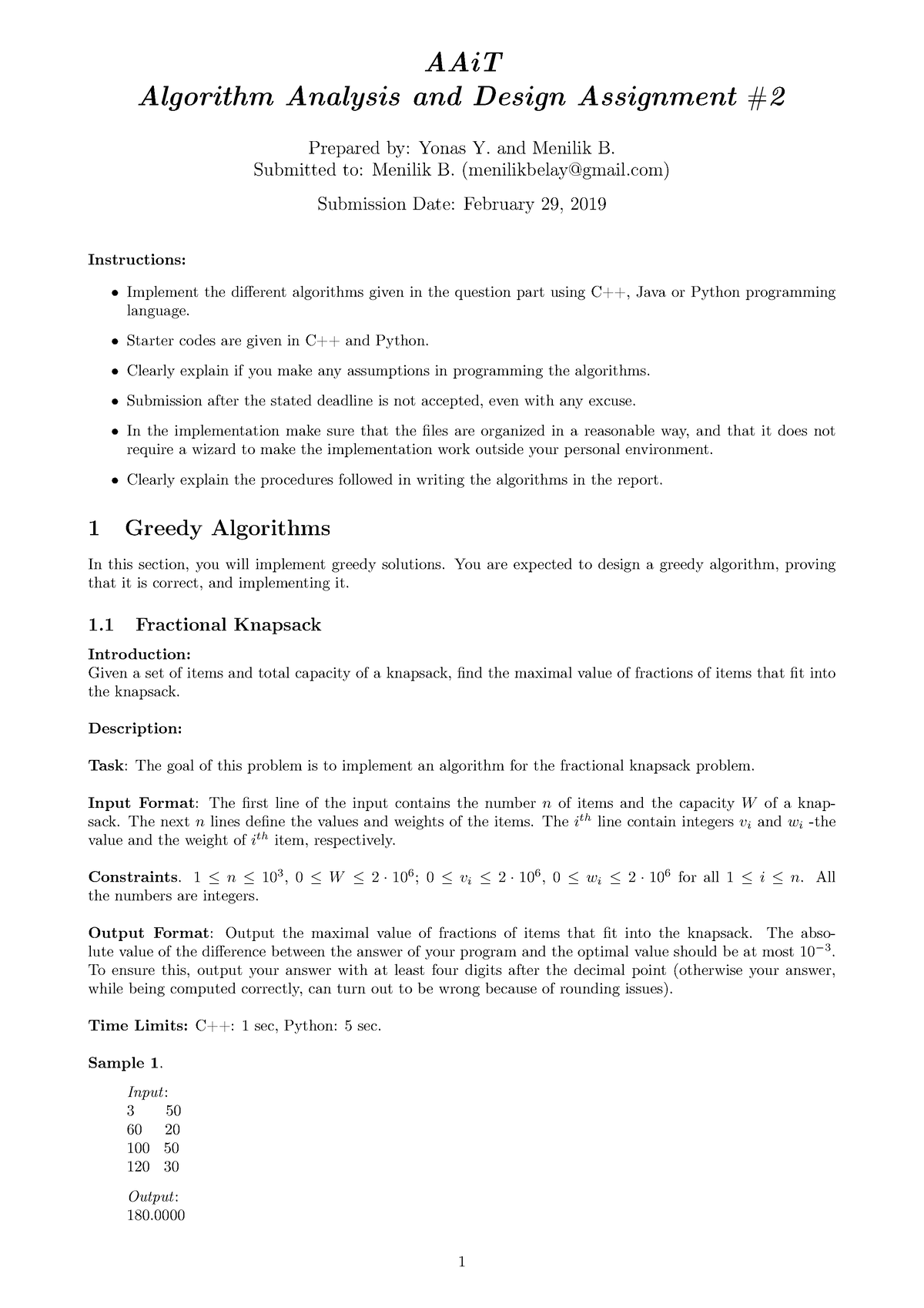 system analysis and design assignment 2