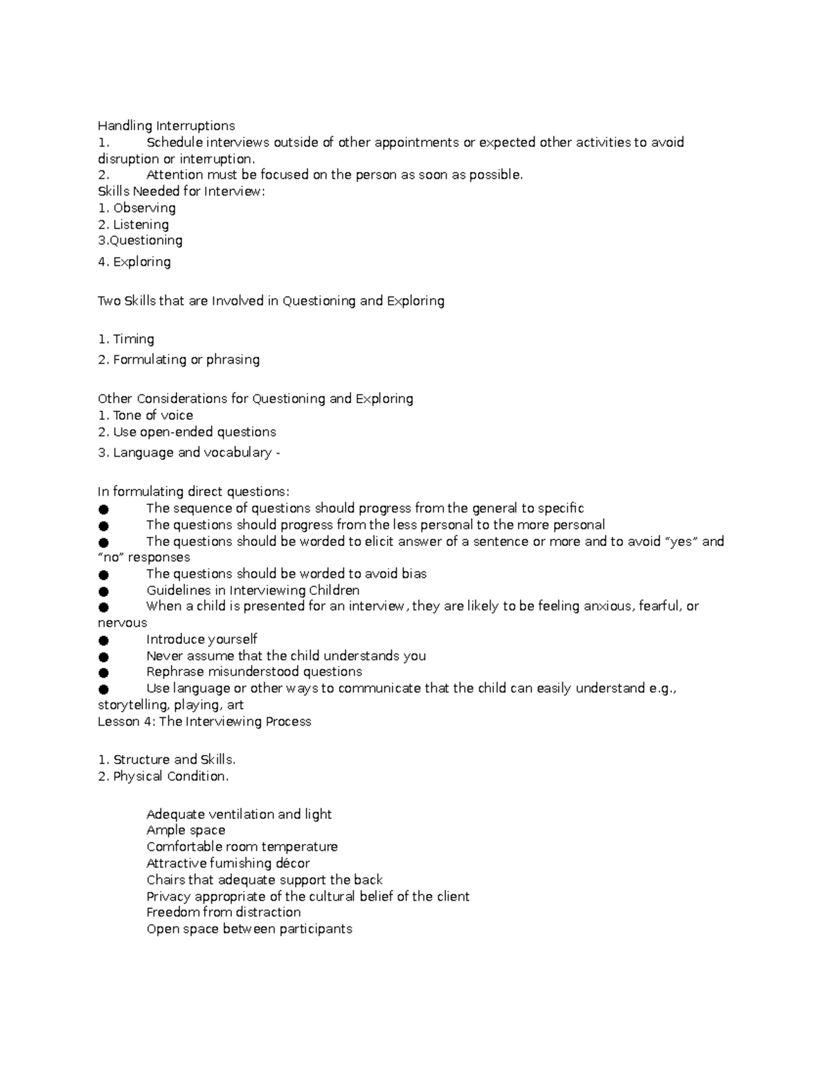 Key-pts-art - pressidential decree 603 summary - Handling Interruptions ...