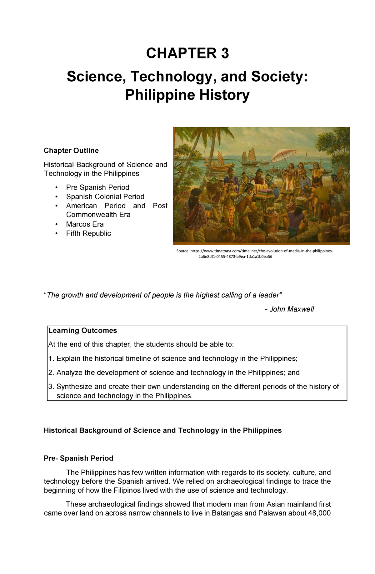 history of science and technology in the philippines essay