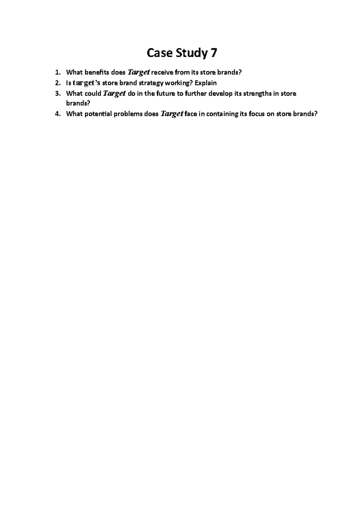 Case Study 7 - No description, click for more detail. aa bbb - Case ...
