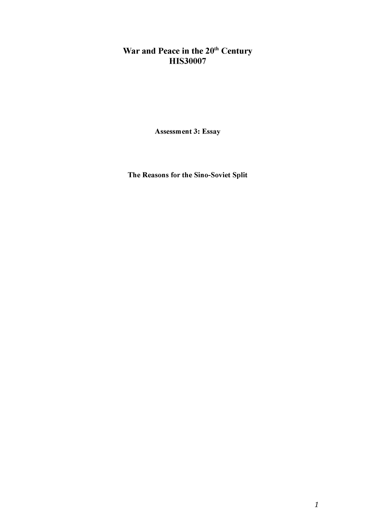 war and peace essay pdf