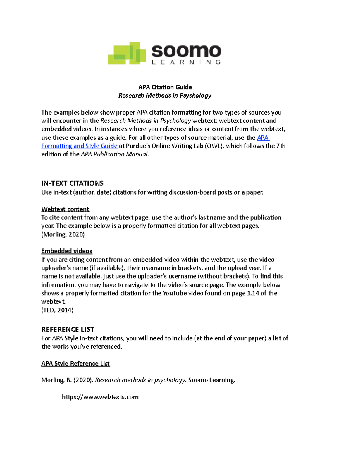 PSY222 Citation Guide - social justice related survey evaluation - APA ...