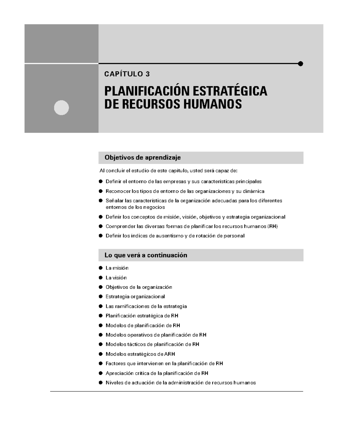 Libro Desarrollo de Capital Humano-Cap 3 y 4 - CAPÍTULO 3