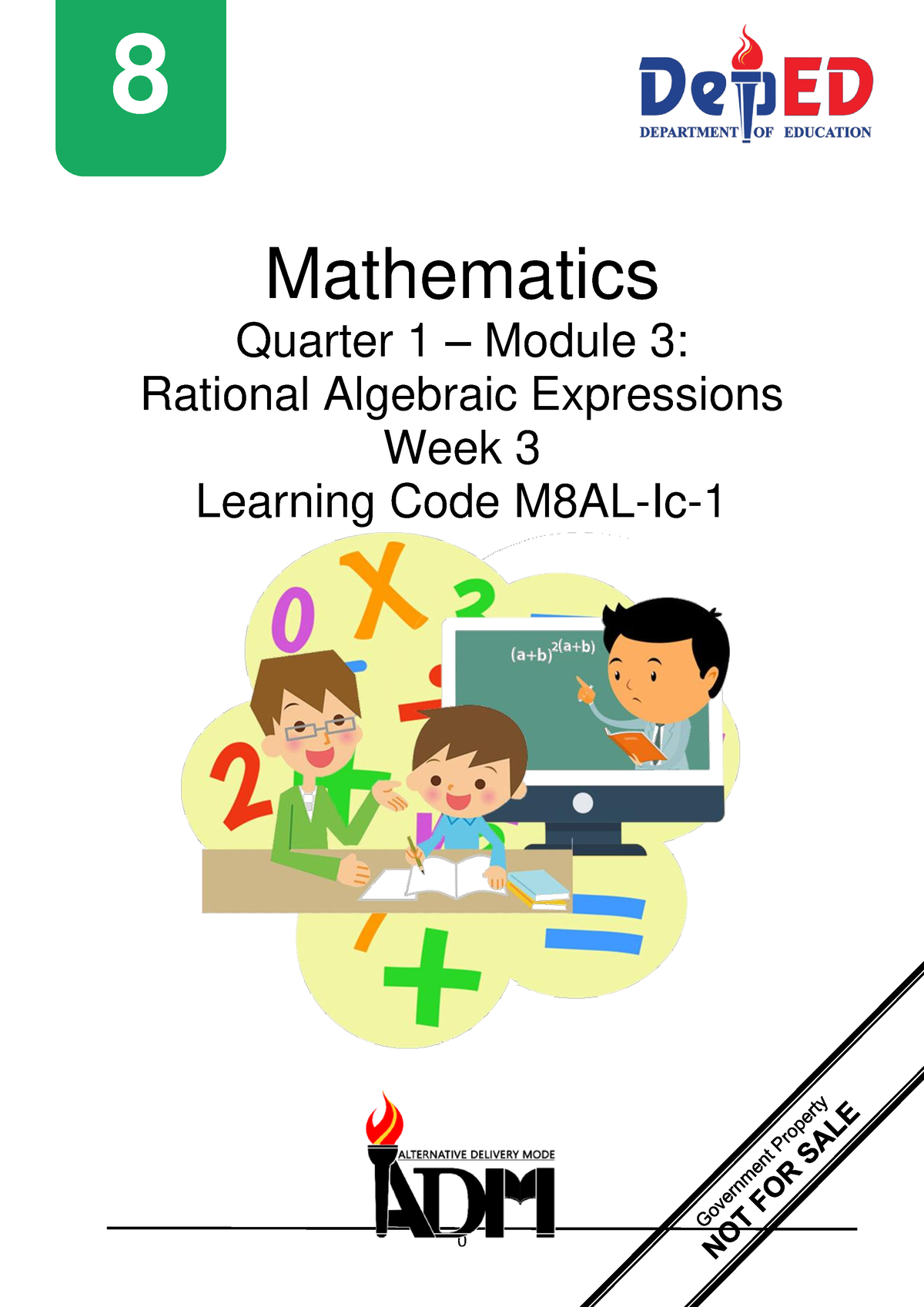 MATH-8 Q1 Mod3 - For References - Mathematics Quarter 1 – Module 3 ...