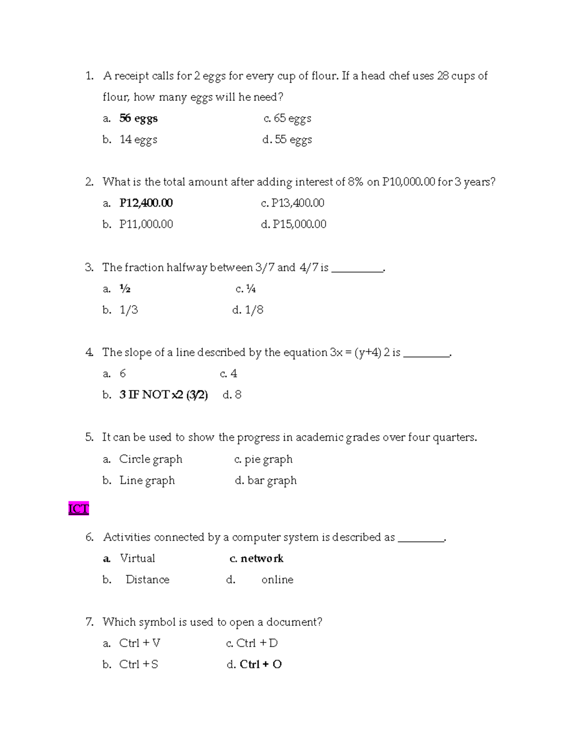 LET 18 - Variety: Reviewer Variety for Licensure Examination for ...