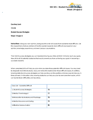 SSS+W2+Project+3+(Revised) - SSS 101 Week 2 Project 3 Courtney Louk 7/6 ...