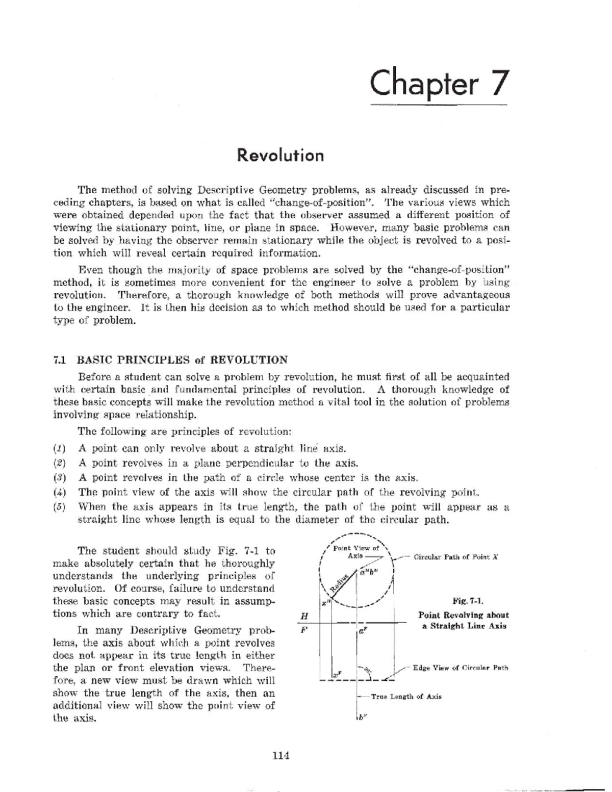Descriptive geometry notes p8 - Architecture - Studocu