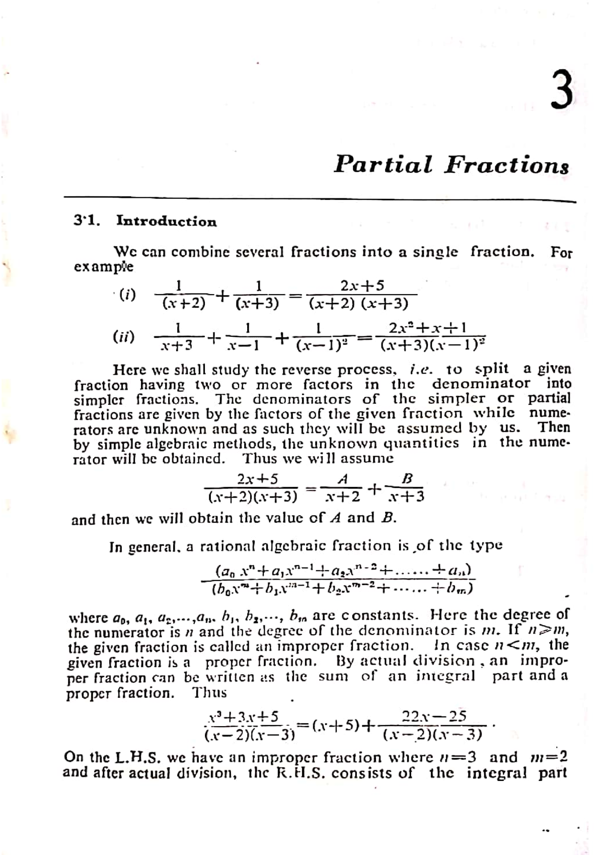 Partial Fractions - BOOK SCREENSHORT - Mathematics - Studocu