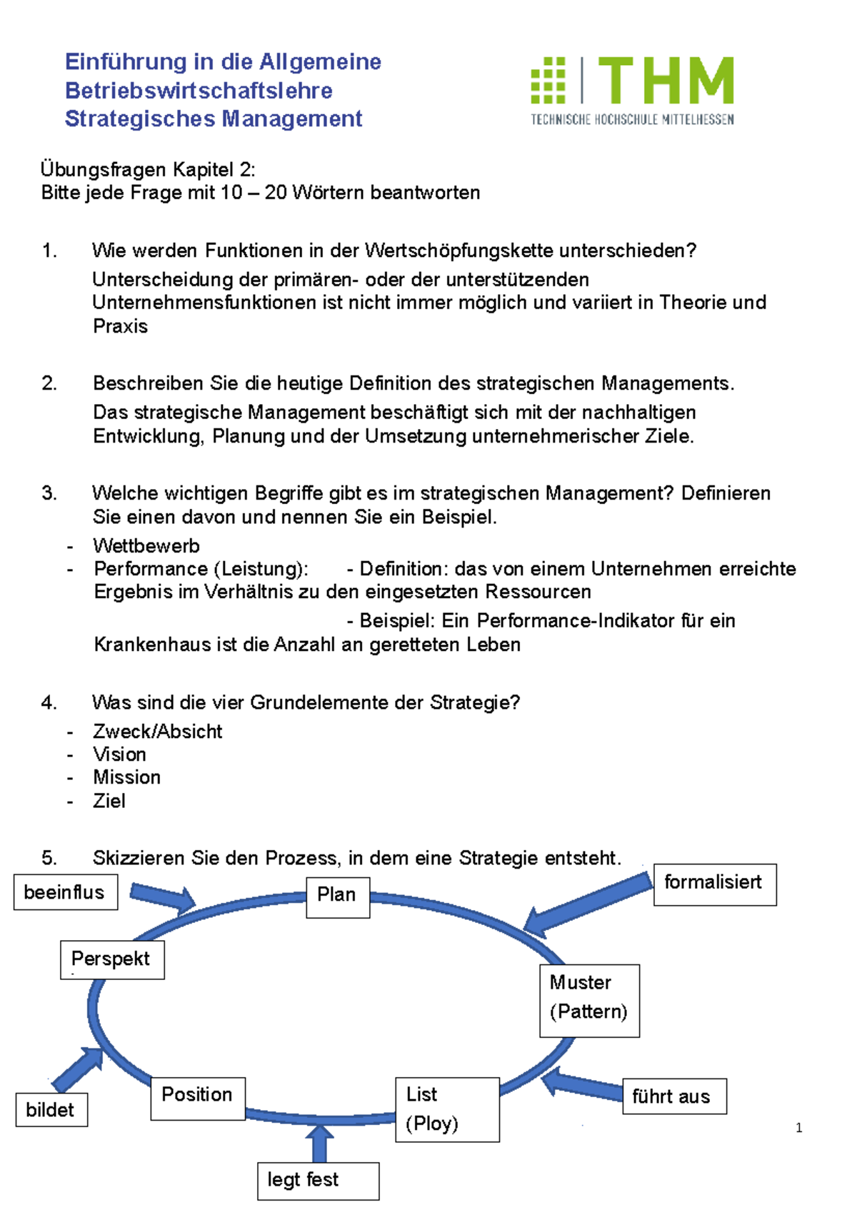 EWW BWL 2 WS 19 20 Übung - Lösung Der 2 Übung ...