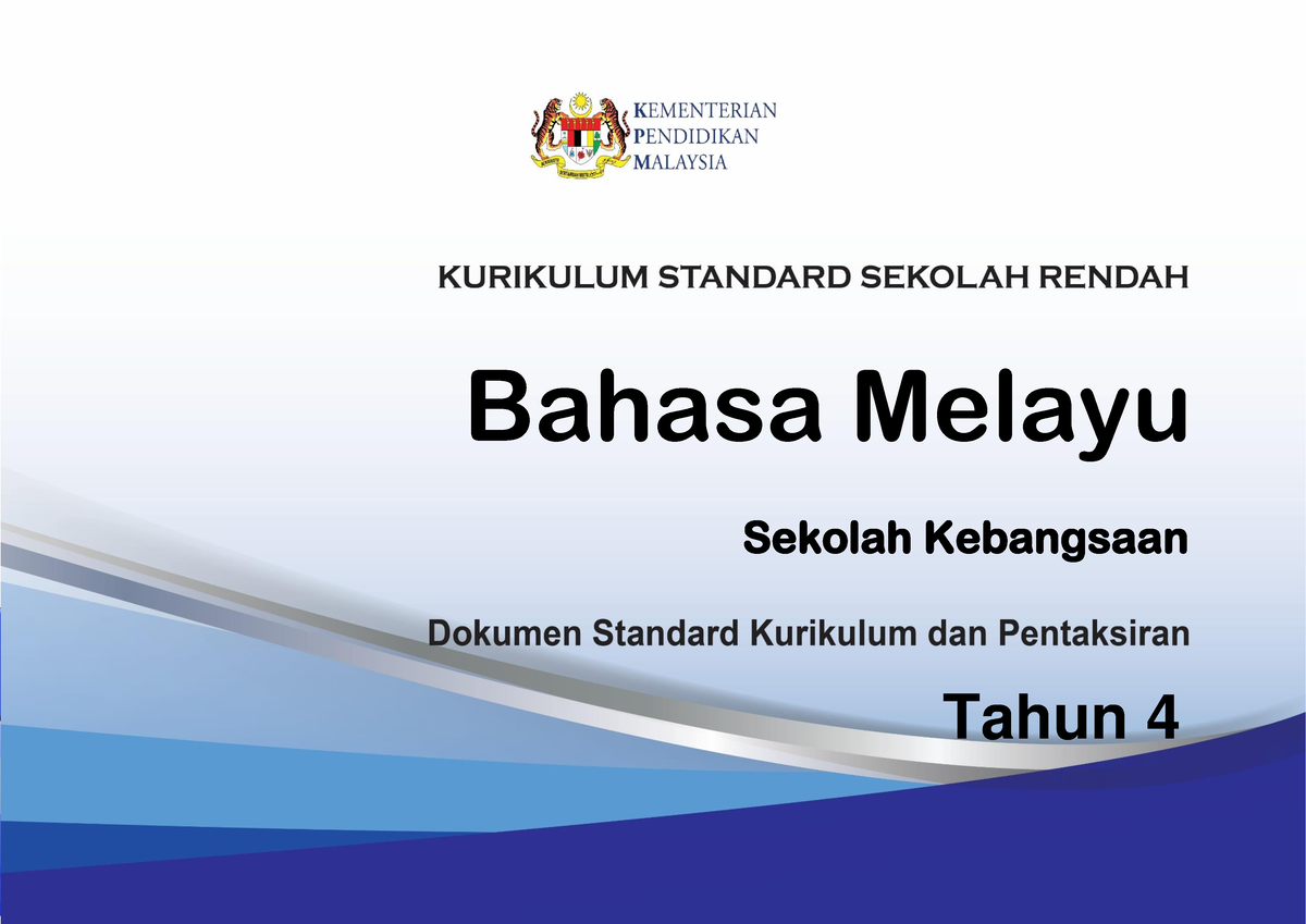 DSKP KSSR BM Tahun 4-SK - Bahasa Melayu Sekolah Jenis Kebangsaan Tahun ...