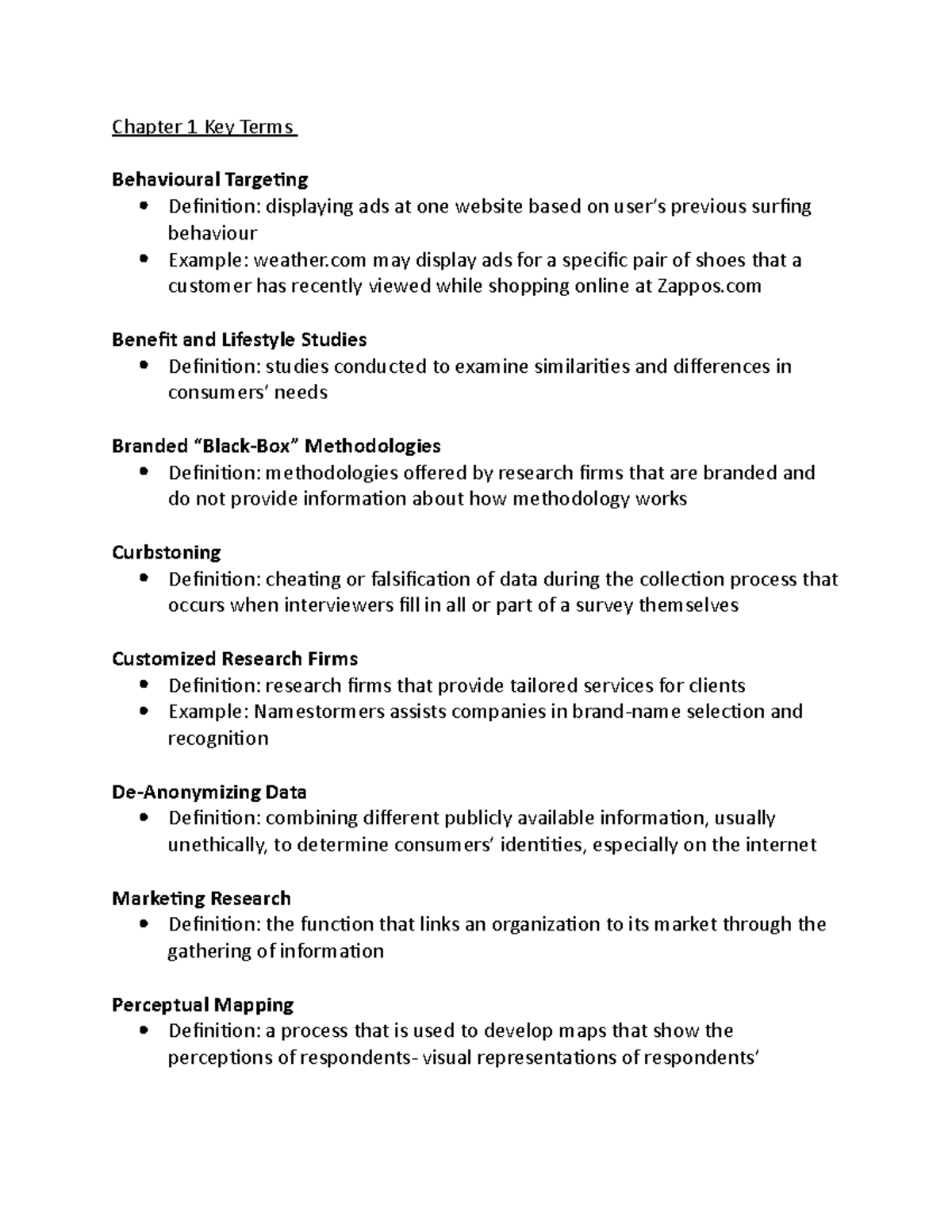 definition of key terms in research example pdf