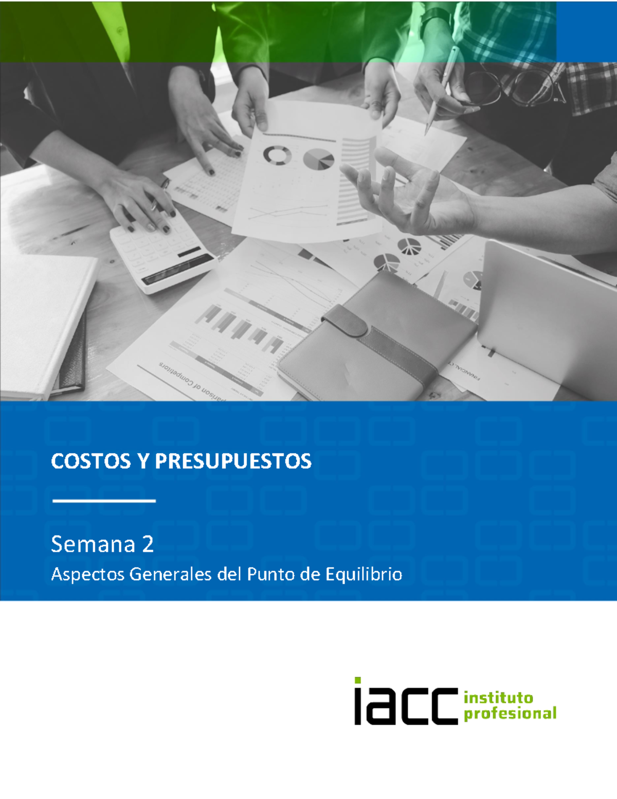 S2 Contenido Cospr 1102 - COSTOS Y PRESUPUESTOS Semana 2 Aspectos ...