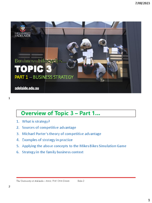 BMS1042 - Assessment 3 - slides and info 2024 - BMS1042: Public Health ...