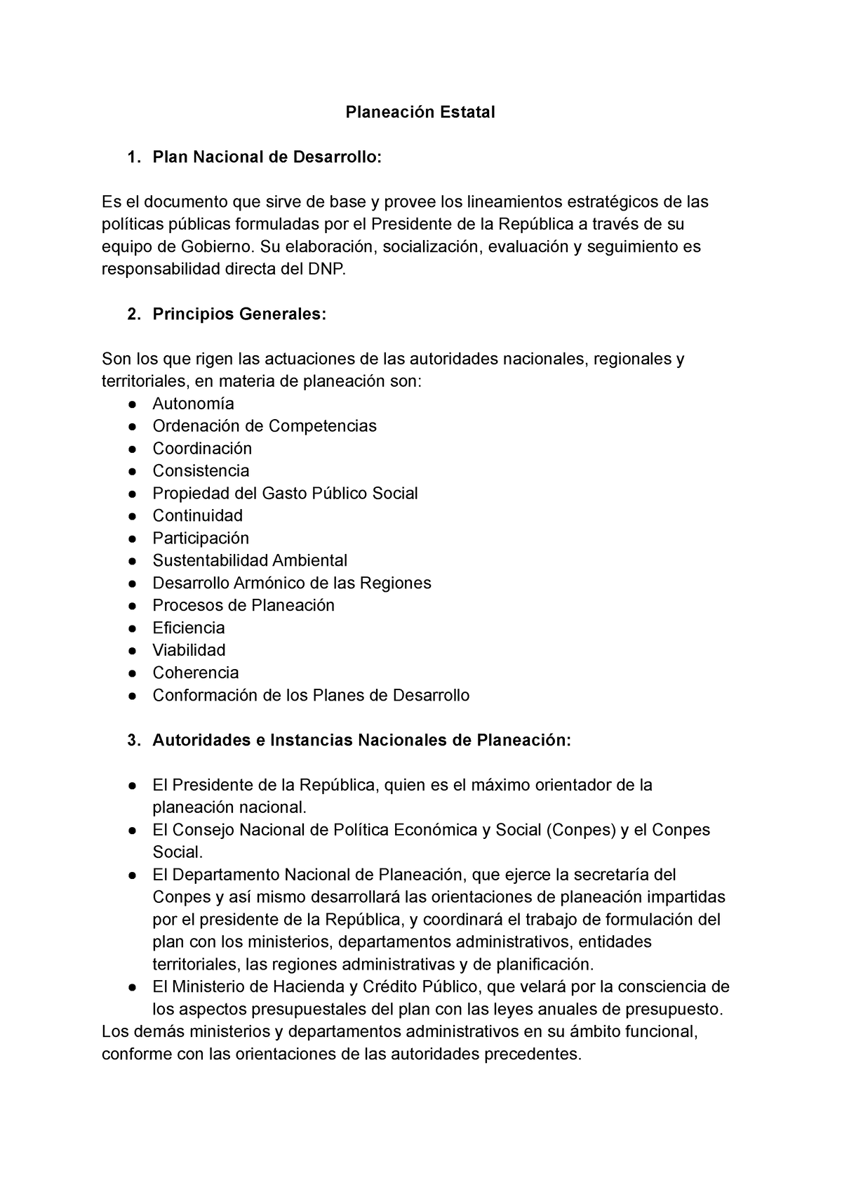 Planeación Estatal - Planeación Estatal Plan Nacional De Desarrollo: Es ...