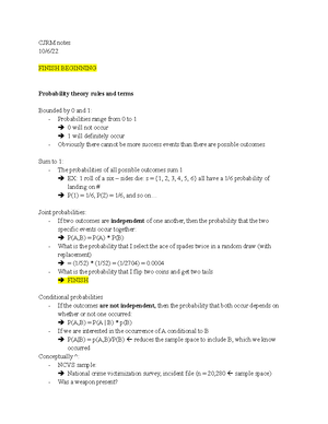 Levels of Measurement in CJRM Notes - Studocu