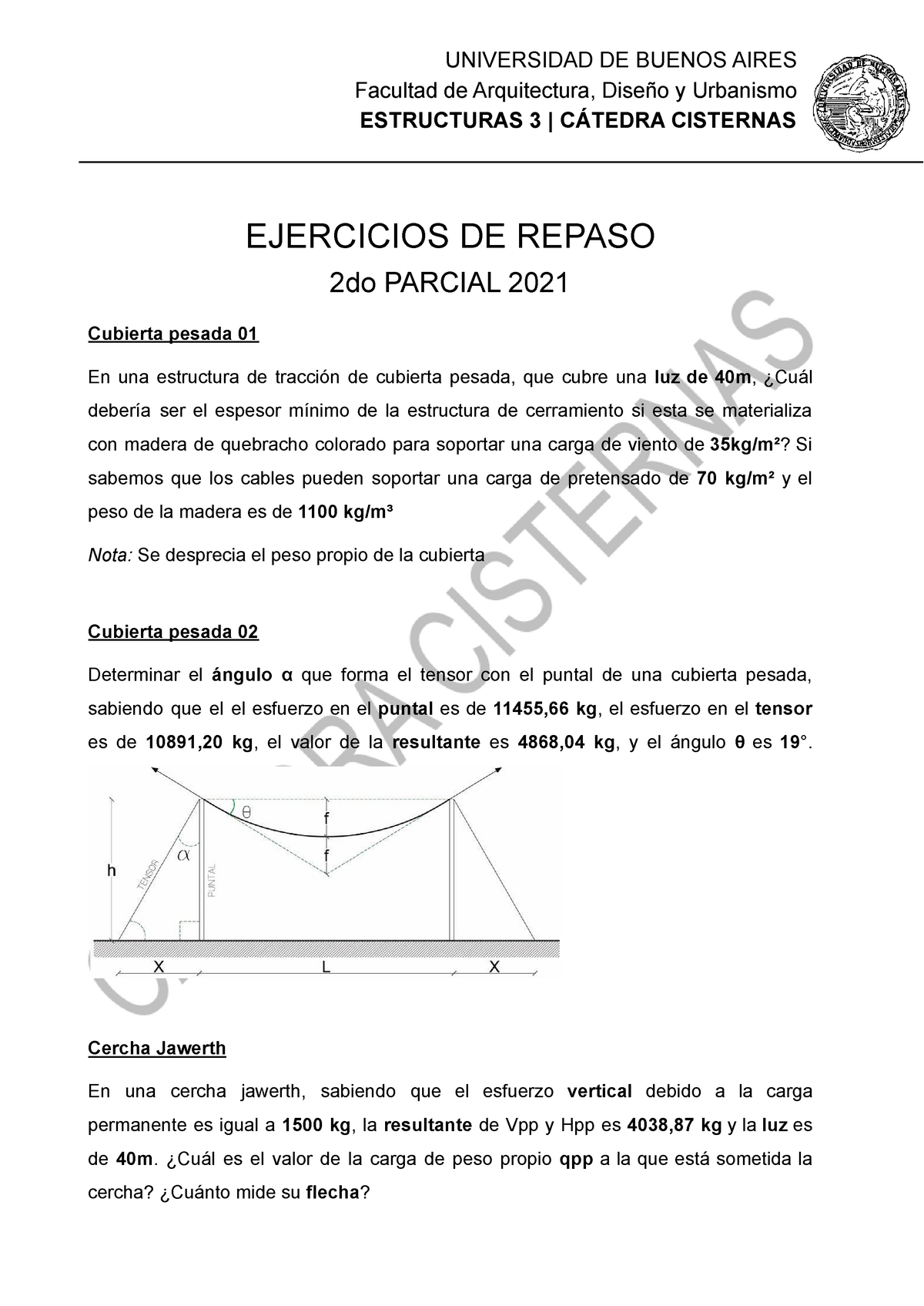 Ejercicios De Repaso 2do Parcial 2021 - UNIVERSIDAD DE BUENOS AIRES ...