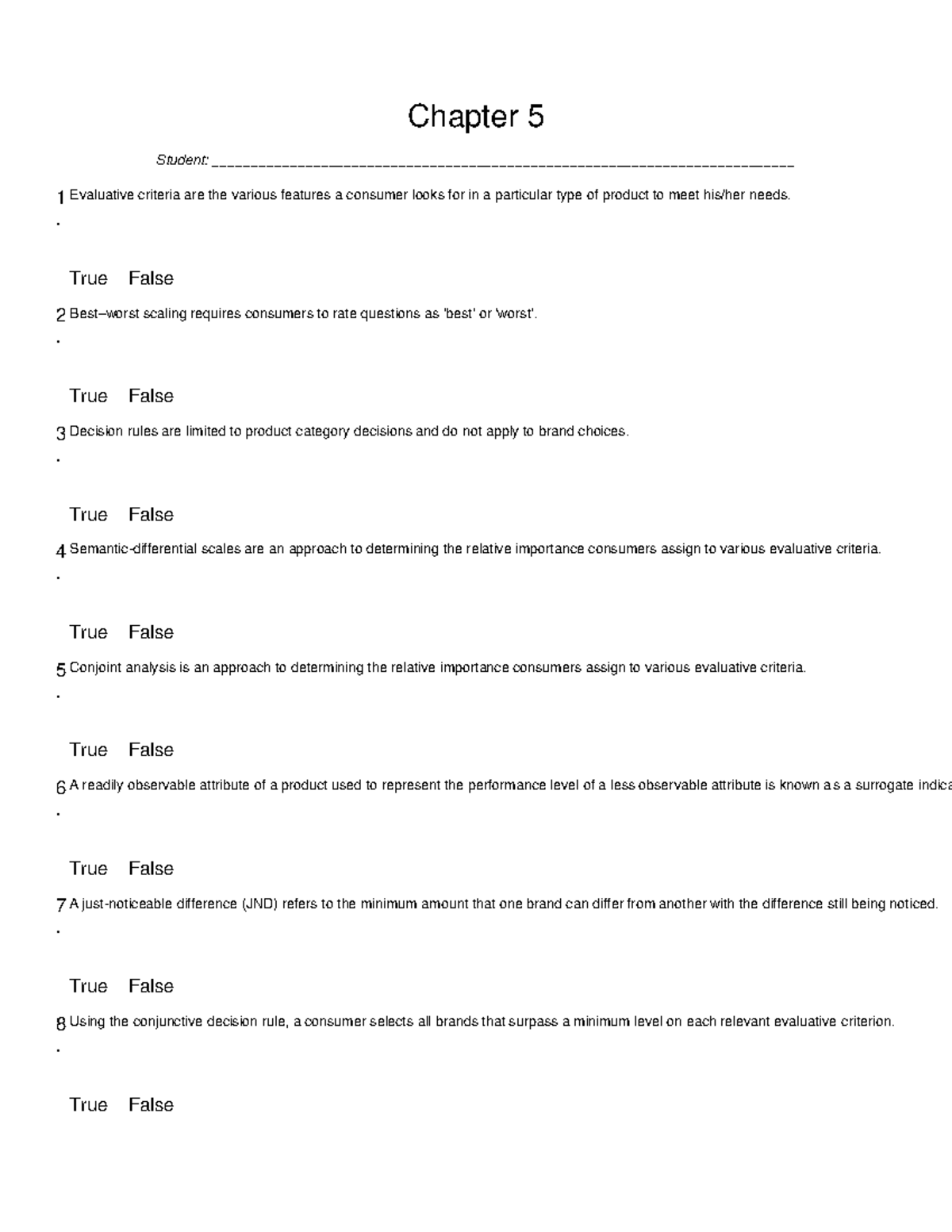 5 14 February 2012, questions and answers - Chapter 5 Student: - Studocu