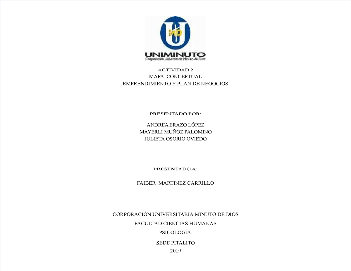 Pdf Mapa Conceptual Estructura De Un Plan De Negocios Actividad 2 Mapa Conceptual