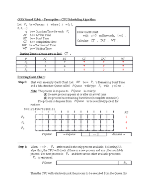 7. MLFQ Scheduling - (MLFQ) Multilevel Feedback Queue ~ Preemptive ...