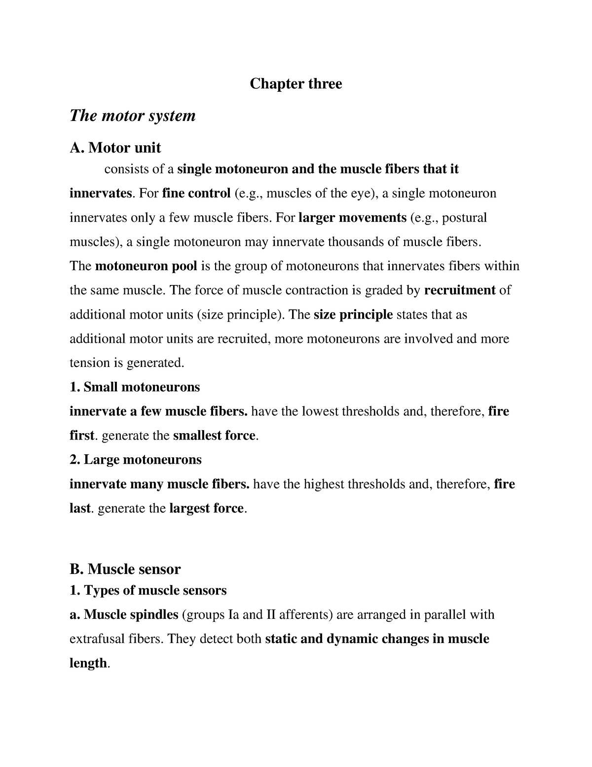 neu-physio-the-motor-system-chapter-three-the-motor-system-a-motor