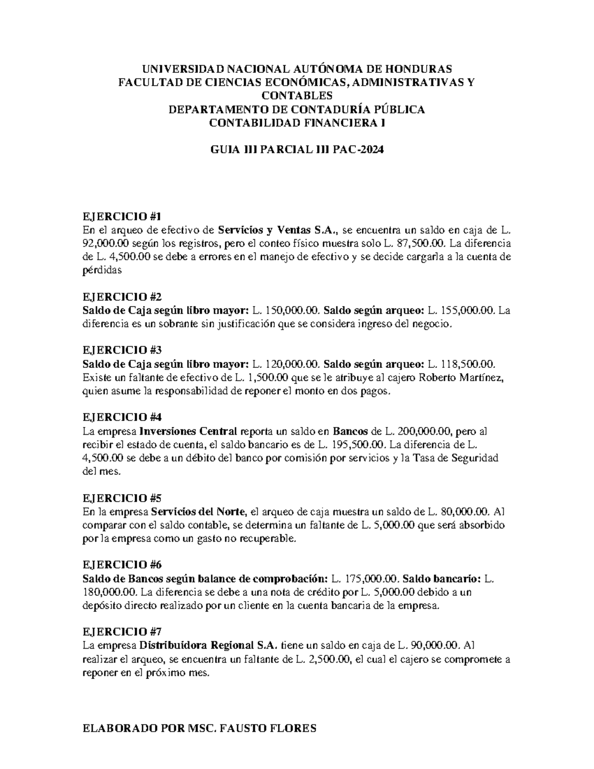 GUIA 3er P - Contabilidad Financiera I Fausto 3er PAC 24 - FACULTAD DE ...