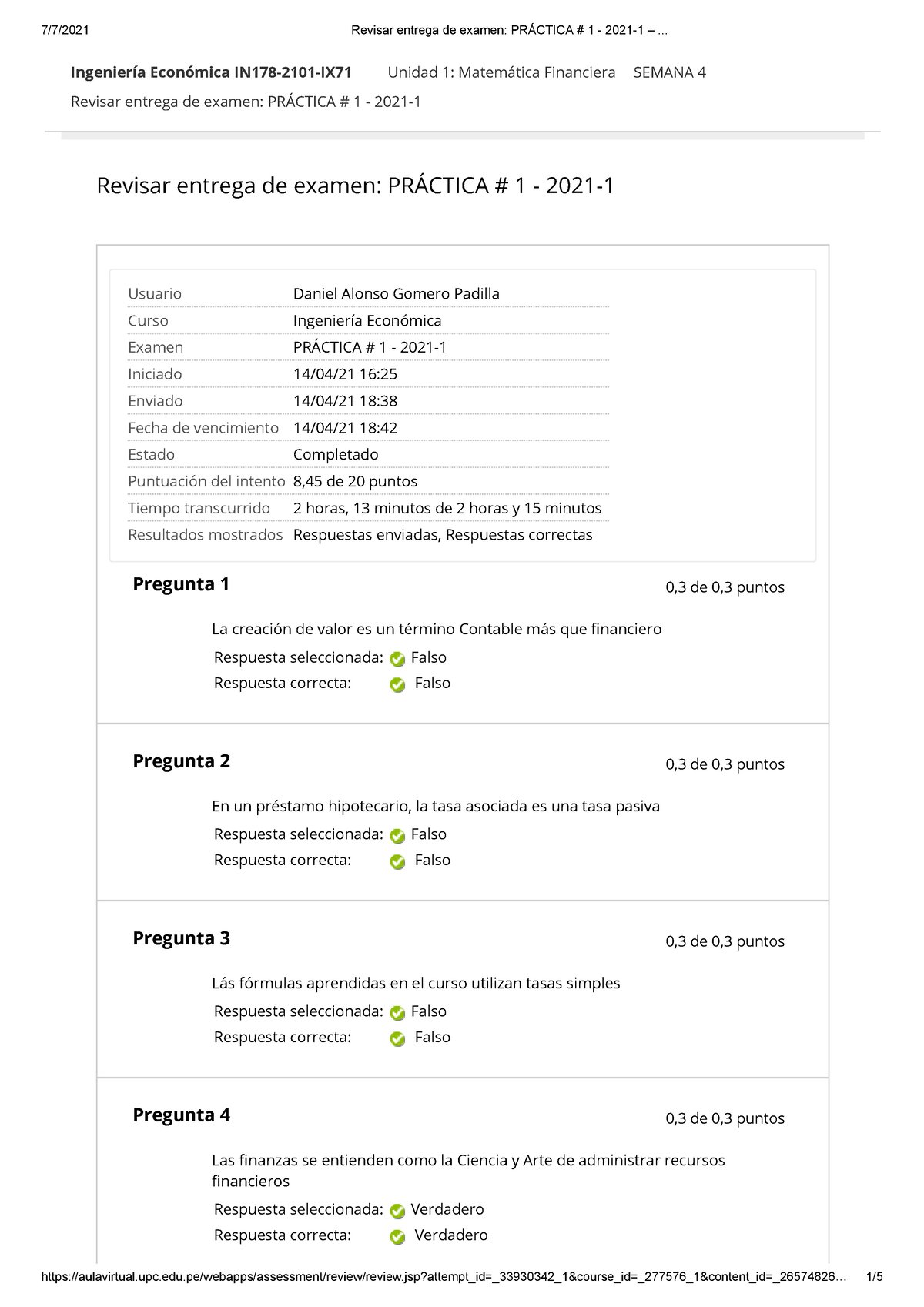 C Logra V2 - Pack Final Y Pcs - 7/7/2021 Revisar Entrega De Examen ...