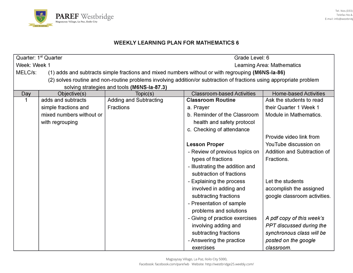 weekly-learning-plan-grade-6-1st-quarter-week-1-copy-weekly