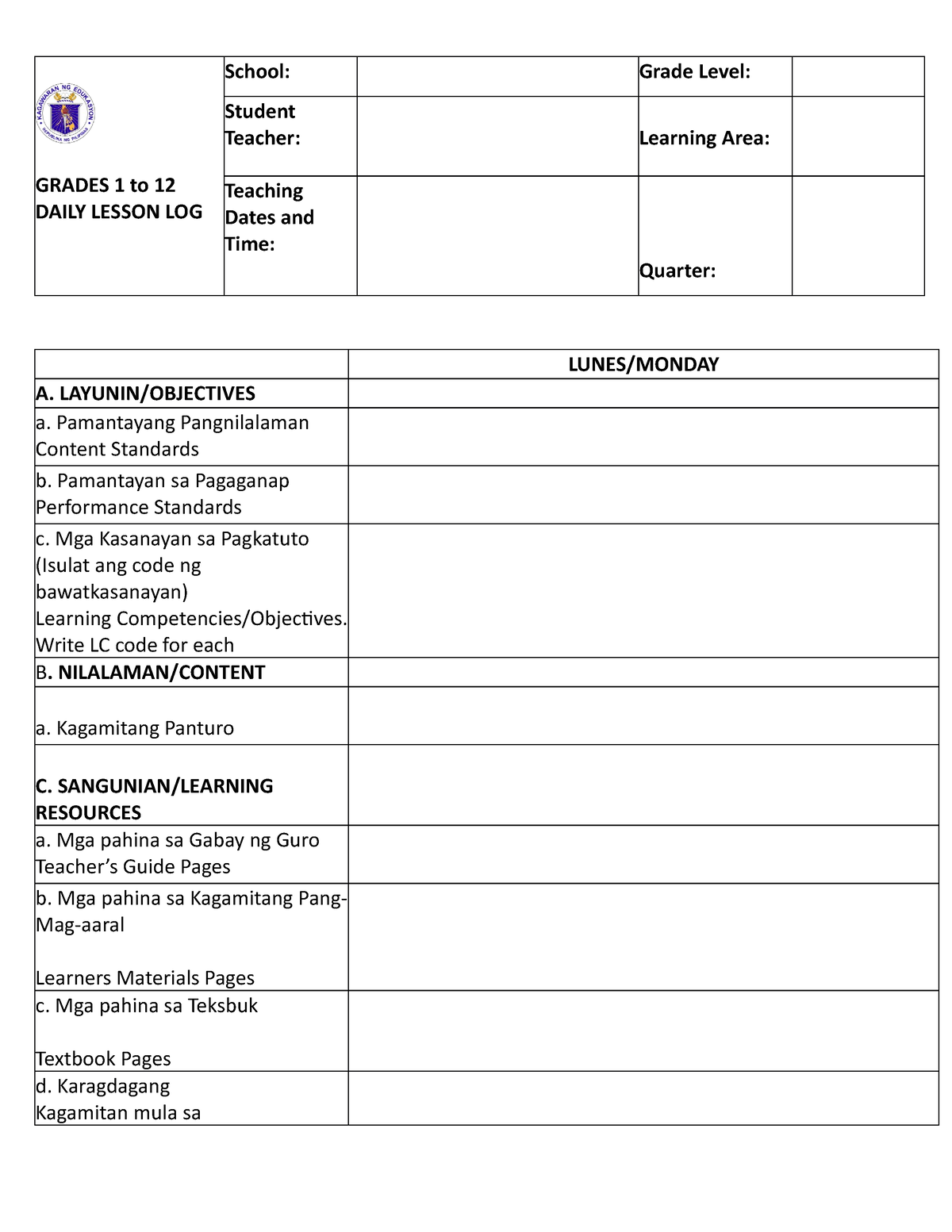 daily-lesson-log-format-english-filipino-language-filesishare