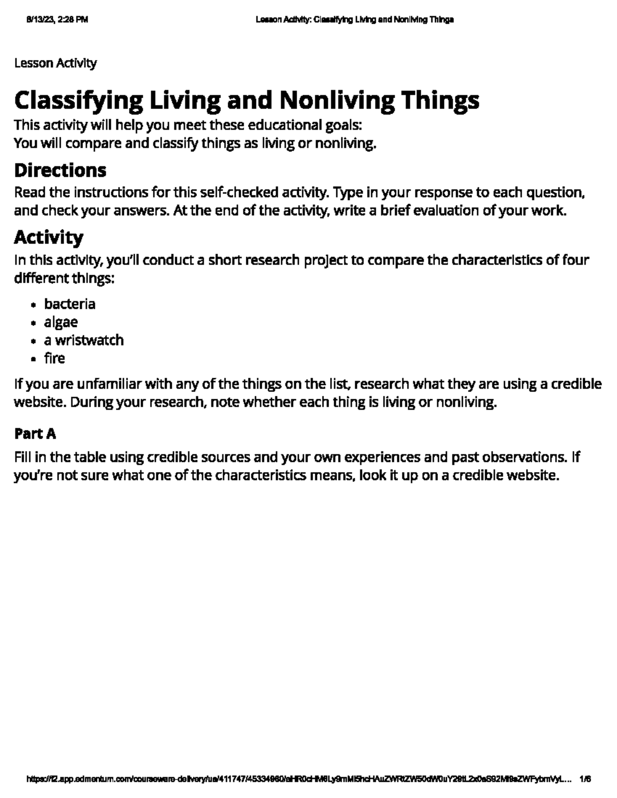 Cells The Building Blocks of Life - Studocu