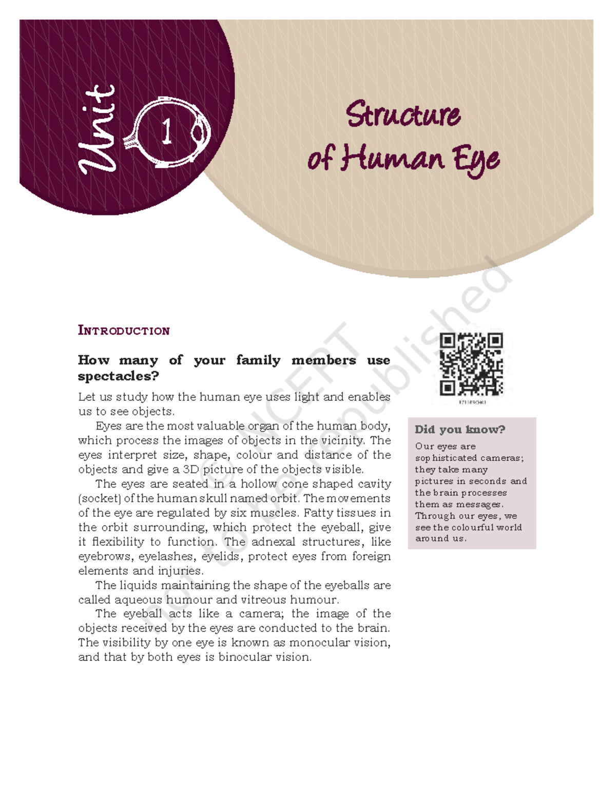 Human eye functions - Structure of Hu man Eye 1 IntroductIon How many ...