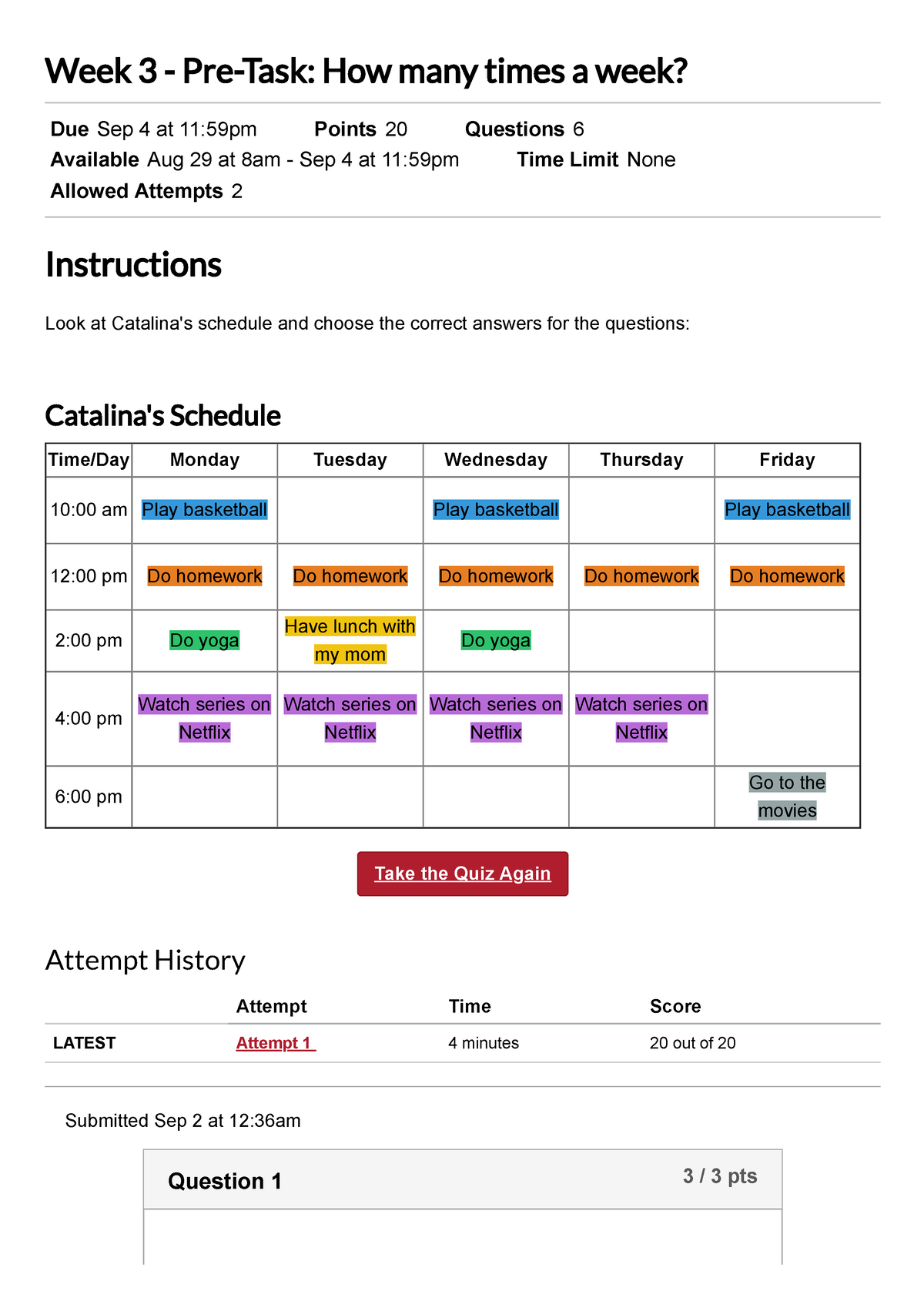 week-3-pre-task-how-many-times-a-week-ingles-ii-week-3-pre-task