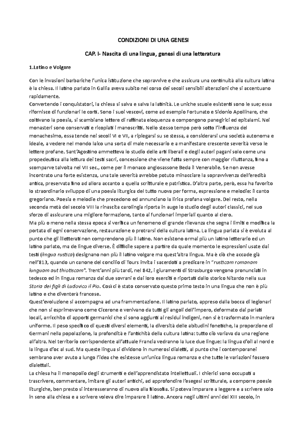 La letteratura francese del medioevo di