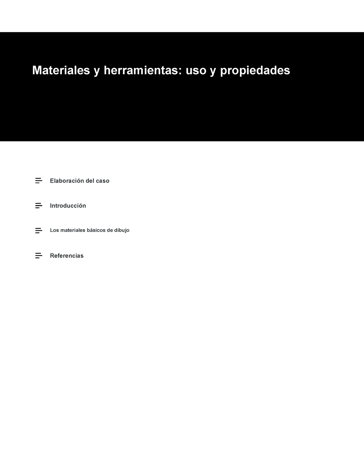 Módulo 1 - Lectura 2 - Materiales Y Herramientas: Uso Y Propiedades ...