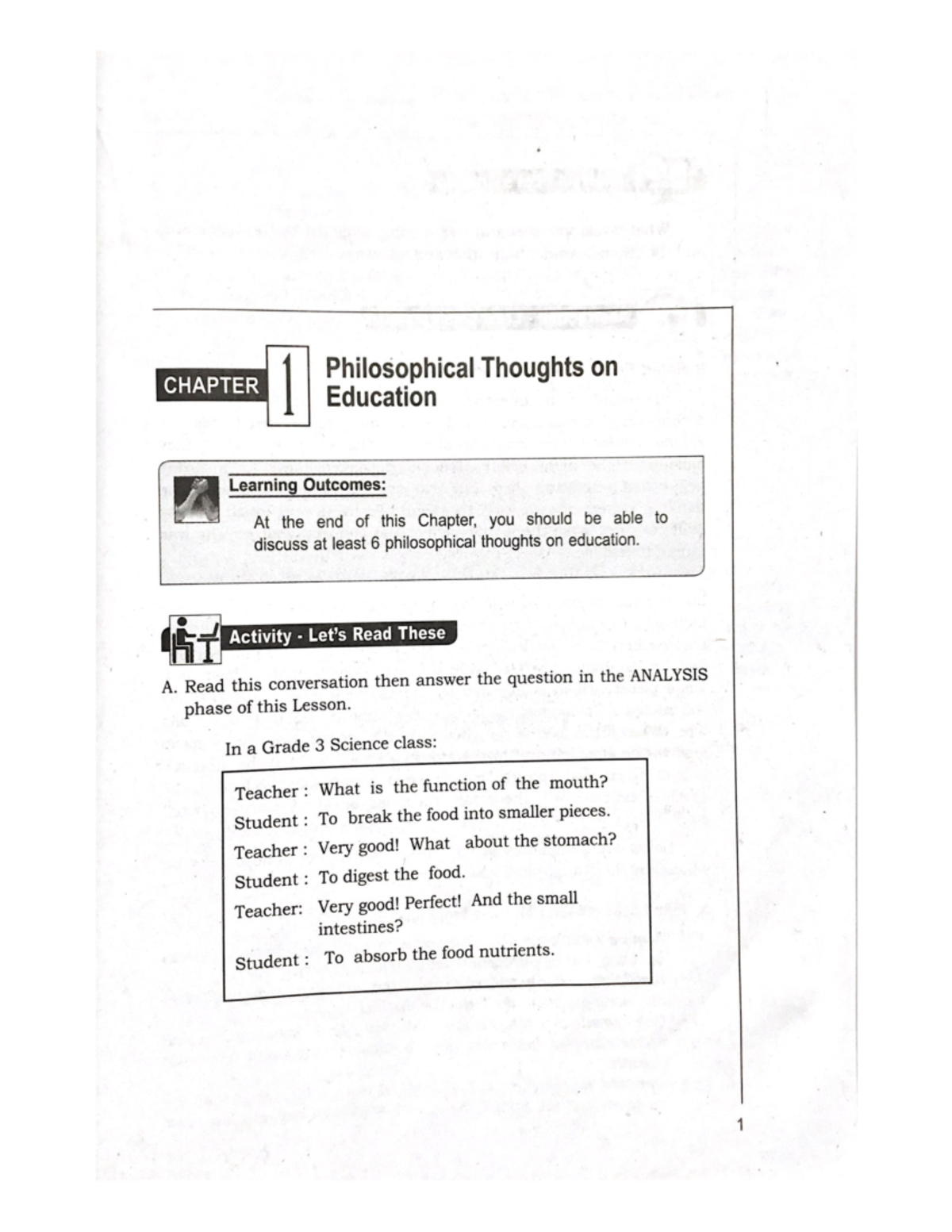 Chapter-1 - For educational purposes only. - Secondary Education Major ...