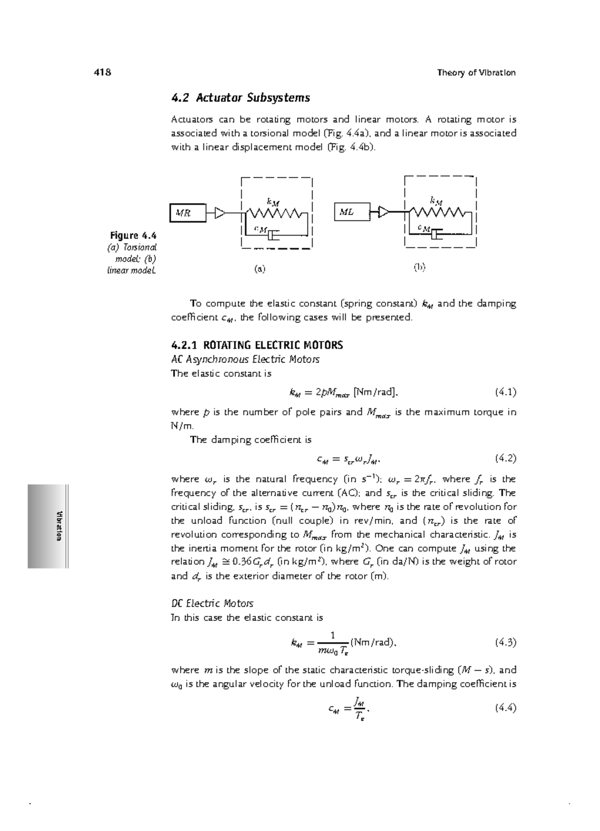 Rotating Electric Motors - 4 Actuator Subsystems Actuators can be ...