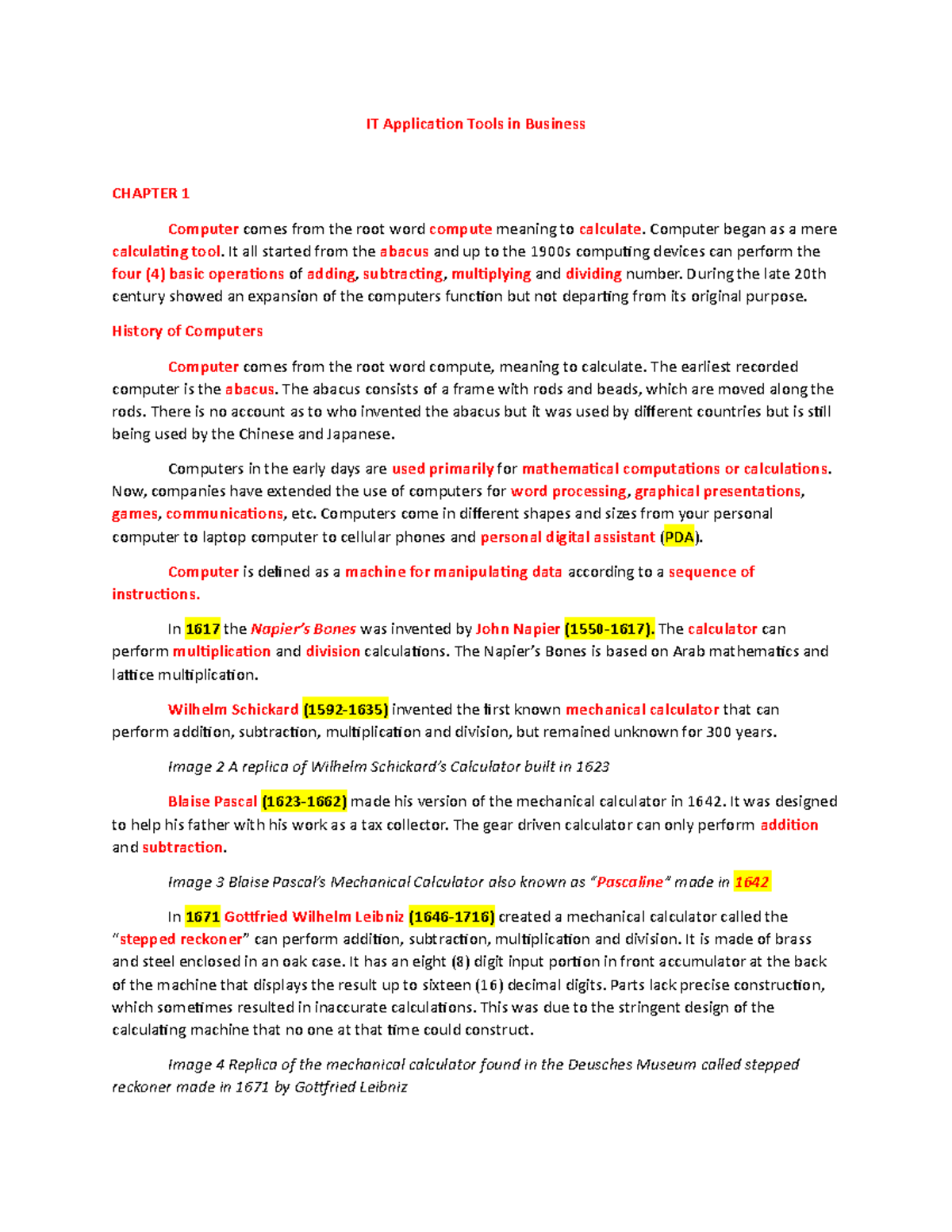 IT Application Tools in Business IT Application Tools in Business