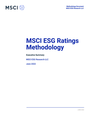 Sustainalytics ESG Ratings Methodology Abstract - ESG Risk Ratings ...