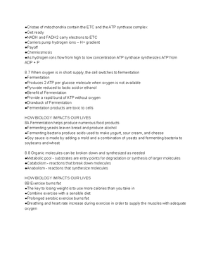 Bios 110 Week 12 - Bios 110 Cells and Organism Notes - Lecture 1 ...